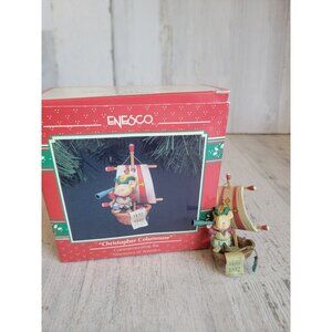 Enesco Christopher Columouse 1992 ornament Xmas mouse